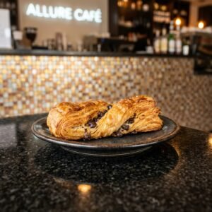 Chocolate Twist served at Allure Cafe Perth counter