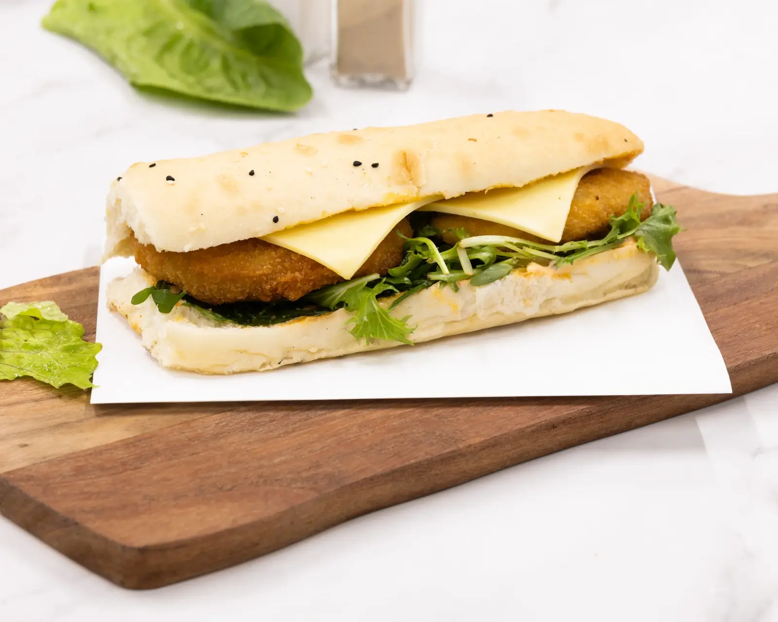 Veggie Patty Panini